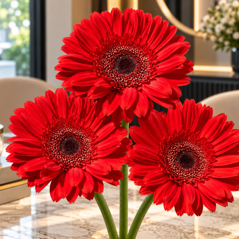 Gerbera Roja